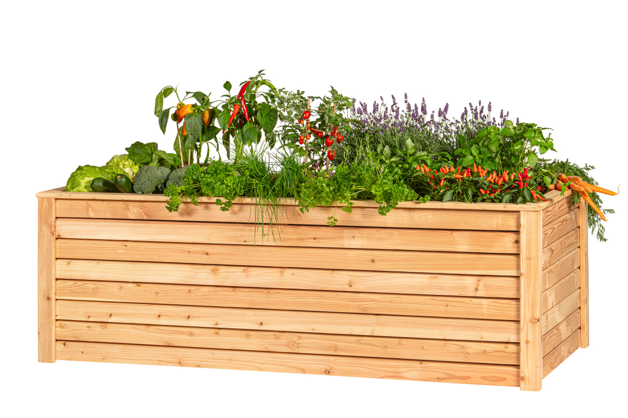 Gartenholzprodukte-Hochbeete