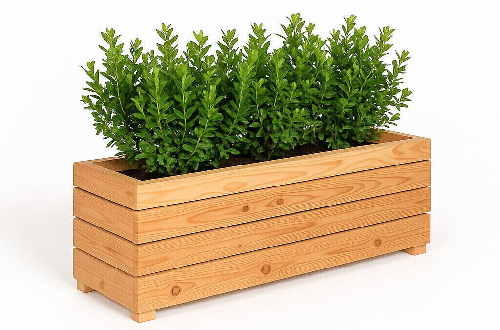 Gartenholzprodukte-Kräuter & Pflanzgefäße KP02