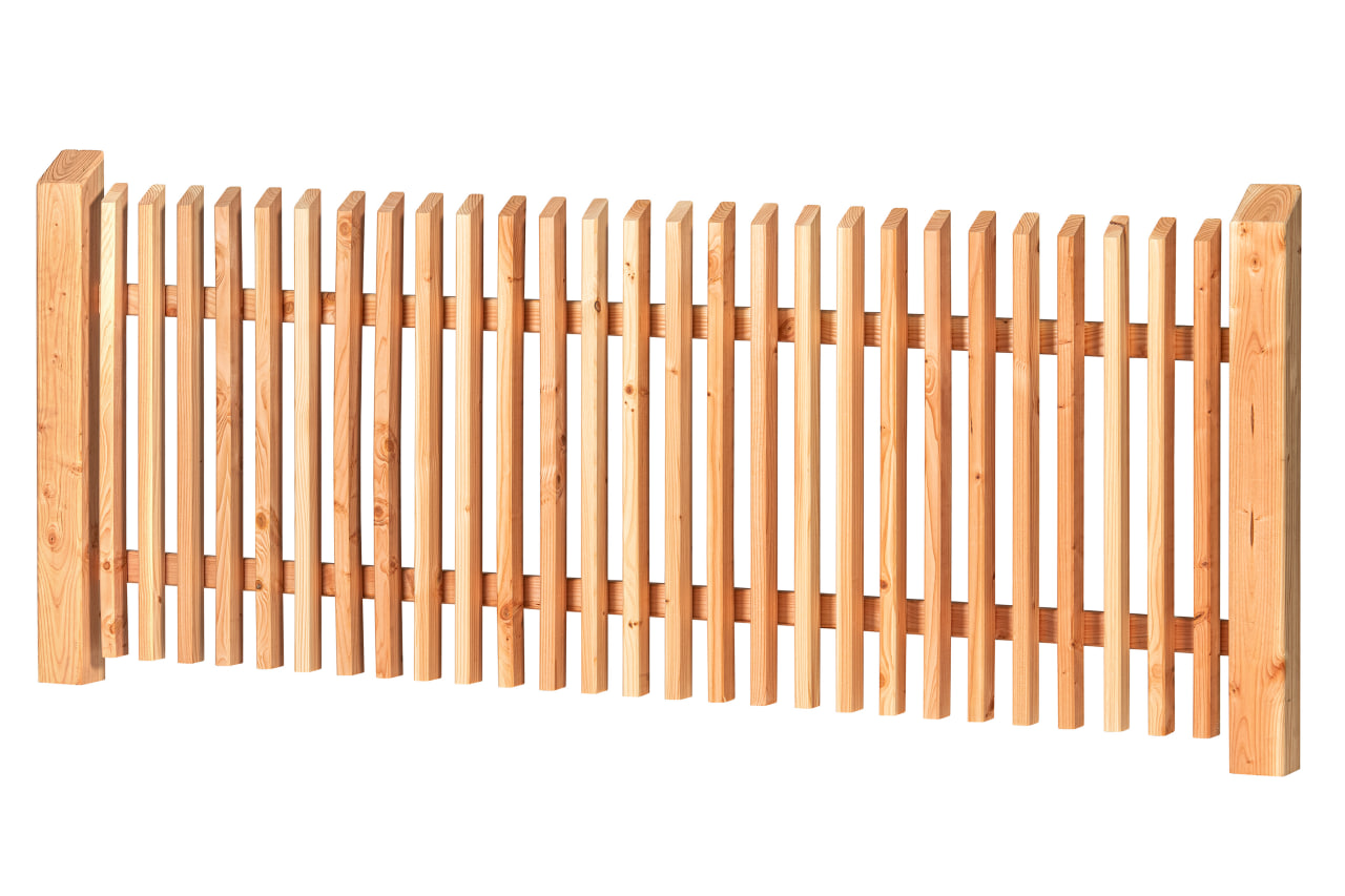 Gartenholzprodukte-Sichtschutz- u. Vorgartenzäune SV16