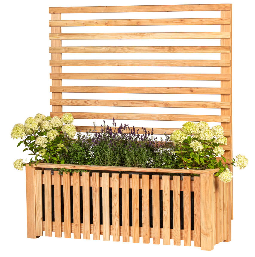 Gartenholzprodukte-Kräuter & Pflanzgefäße KP04