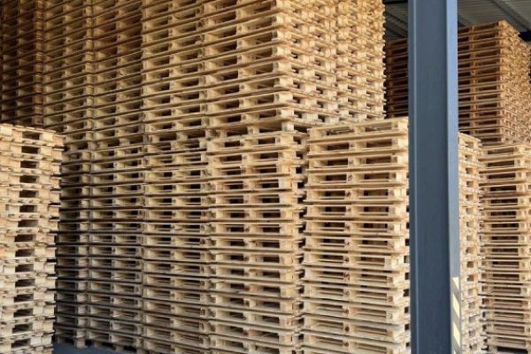 Gartenholzprodukte-Paletten u. Verpackungen